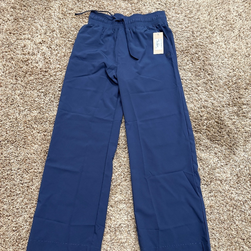 Women's Straight Leg Navy Pants